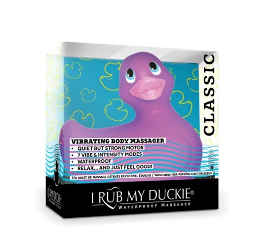 Masażer kaczuszka - I Rub My Duckie 2.0 Classic Purple